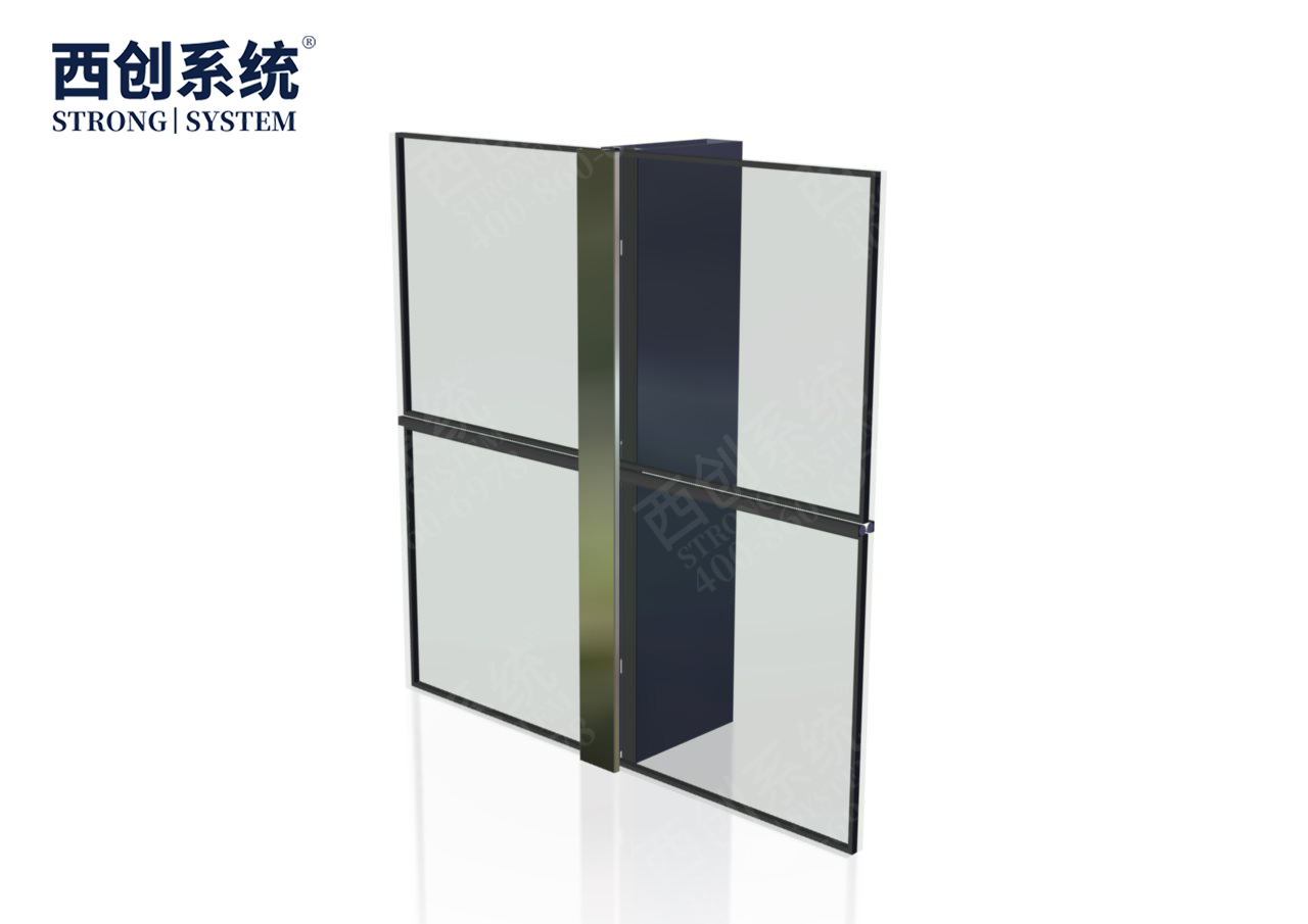 广东中粮大悦城项目凹型精制钢玻璃幕墙系统-西创系统(图13)